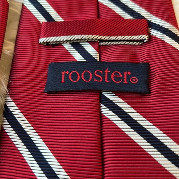 Rooster neck tie in good condition - Picture 2 of 4